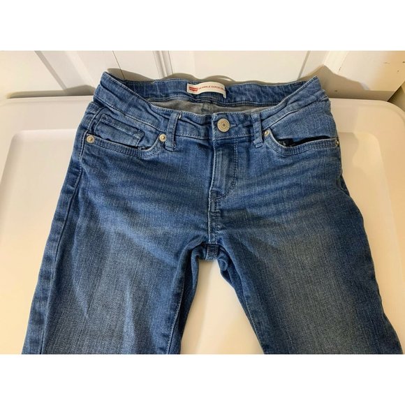 Levis 710 Super Skinny Jean Size 10 Medium Wash Denim - Picture 4 of 8
